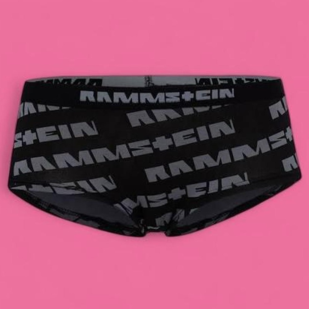 R➕Heavy Metal Black Logo Boyshorts🤘